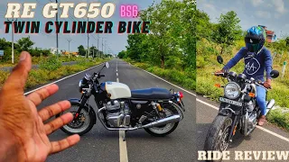Royal Enfield Continental GT650😻/Detailed Ride Review/Top speed💥/Handling/Mileage😳/@Track_Twister