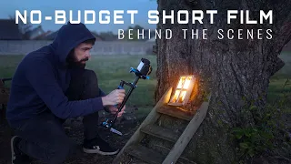 How to Shoot a NO-BUDGET Horror SHORT FILM | BTS