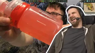 Ben dies of laughter after convincing Tom to try a weird drink