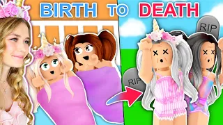 BIRTH TO DEATH WITH MY BEST FRIEND IN BROOKHAVEN! (Roblox)