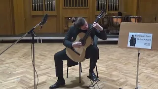 European Bach Guitar Award 2022 - First Round | George Dimitrov-Jojo