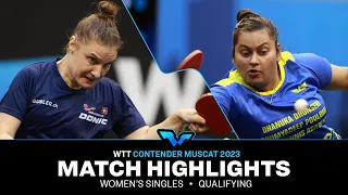 Sutirtha Mukherjee vs Rachelm Moret | WS Qual | WTT Contender Muscat 2023