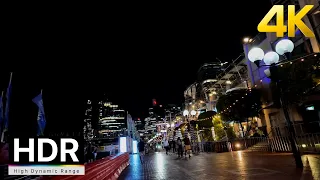 Australia -  Darling Harbour Night Walk in SYDNEY【4K HDR】