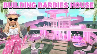 Building BARBIE'S DREAM HOUSE in Bloxburg