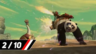 Kung Fu Panda (2008) - The Dragon Warrior Trials Scene (2/10) | Animation MC