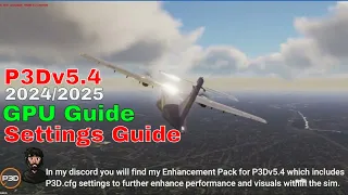 P3DV5.4 Settings Guide 20242025