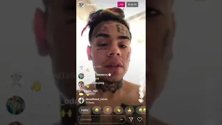 6ix9ine Instagram Live After Getting Kidnapped And Robbed