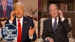 Donald Trump Cold-Calls Michael Bloomberg