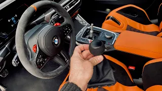 BMW G80 M3 6 Speed Faster Smoother Shifts In Minutes | Installing A Weighted Shift Knob