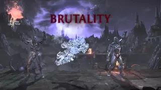 Mortal Kombat XL Triborg hidden Brutality Cyber Sub Zero assist