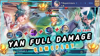 AOV YAN GAMEPLAY Full Damage | Yan AoV Gameplay - ARENA OF VALOR - Pro Yan AoV