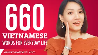 660 Vietnamese Words for Everyday Life - Basic Vocabulary #33