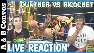 Ricochet vs. Gunther – Intercontinental Championship Match - LIVE REACTION | Smackdown 6/10/22