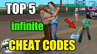 GTA Vice City Top 5 infinite Cheat Codes ( New 2022 ) | GTA Vice City Cheat Codes | SHAKEEL GTA