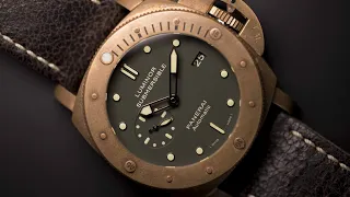 Unboxing a Limited Edition Panerai Luminor Submersible 1950 Automatic Bronzo 47mm PAM382 PAM00382