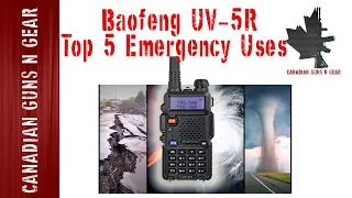 Baofeng UV-5R - Top 5 Uses in an Emergency