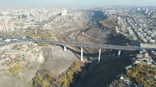 Davtashen bridge, Yerevan, Armenia