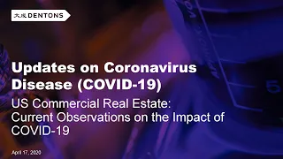 US Commercial Real Estate: Current Observations on the Impact of COVID-19