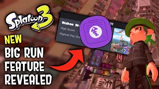 NEW Big Run Feature Revealed - Splatoon 3 Update News