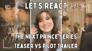 The Next Prince Teaser vs Pilot Trailer Comparison | ZeeNuNew Thai Drama Series | Domundi 2024