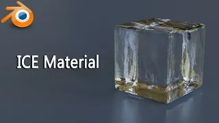 Blender tips - How to procedural ice Material in Blender #oe269