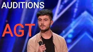 Luca Di Stefano from Italy SHOCKS the Judges with his mighty low voice - America's Got Talent 2020