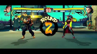 Street Fhigter IV CE. Ryu vs Rose (hardest)