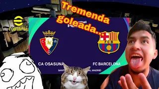 Osasuna vs Barcelona Pes 2021