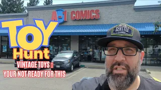 Mind Blowing 🤯 Hidden Toy & Comic Shop!! Toy Hunting in Sac