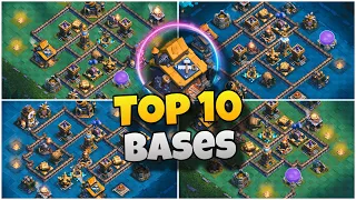 TOP 10 Best BUILDER HALL 10 Bases of 2023