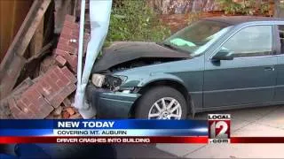 Driver on heroin crashes into building in OTR