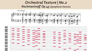 Orchestral Texture No.2 | from Rachmaninoff's "Symphonic Dances"