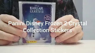 Panini Disney Frozen 2 Crystal Collection Stickers Холодное Сердце 2 Кристальная коллекция наклейки