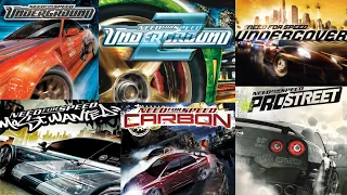 NEED FOR SPEED ALL TRAILER, COMERCIALES (BLACK BOX ERA) 2002 - 2008