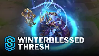 Winterblessed Thresh Skin Spotlight - Pre-Release - PBE Preview - League of Legends