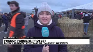 ‘A day of great disappointment’ for farmers protesting outside Paris • FRANCE 24 English