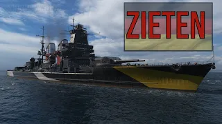 Zieten Немецкий линкор⚓World of Warships