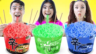 NO HAND VS ONE HAND VS TWO HANDS EATING CHALLENGE | CRAZY FOOD BATTLE BY CRAFTY HACKS PLUS