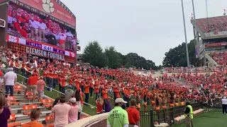 2020 Clemson Tigers game entrance