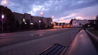 Закат после дождя в Будённовске. Time lapse