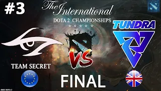 ЭТО БЫЛО ОЧЕНЬ КРУТО! | Secret vs Tundra #3 (BO5) GRAND FINAL | The International 11