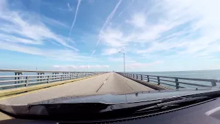 Chesapeake Bay Bridge Tunnel in under a minute (time lapse)