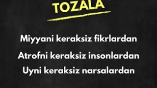 MIYYANI KERAKSIZ NARSALARDAN TOZALASH AVATARKALARI.🤯