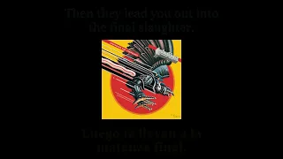 Judas Priest - Screaming For Vengeance - 07 - Lyrics / Subtitulos en español (Nwobhm) Traducida