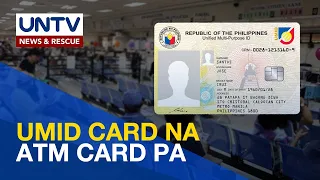 UMID cardholders, pwede nang mag-upgrade ng UMID ATM pay card