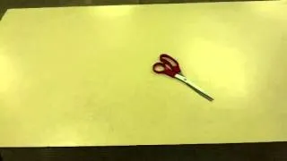 Scissors Stop Motion Video