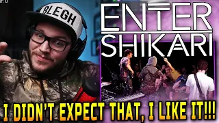 First Time Listening - ENTER SHIKARI - System / Meltdown [Live in London. Feb 2012] (Reaction)