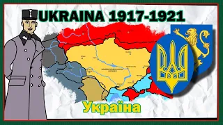 Ukraińskie dążenia niepodległościowe 1917-1921. Україна 1917-1921 🇺🇦