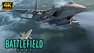 Battlefield 2042 Jet Gameplay Highlights No Commentary [4K 60FPS]
