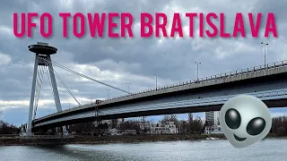 UFO Tower Bratislava, Slovakia - Observation Deck 🛸👽🇸🇰